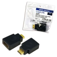P-AH0009 | LogiLink AH0009 - HDMI C - HDMI A - Schwarz | Herst. Nr. AH0009 | Kabel / Adapter | EAN: 4052792005929 |Gratisversand | Versandkostenfrei in Österrreich