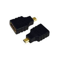 P-AH0010 | LogiLink AH0010 - HDMI D - HDMI A - Schwarz | AH0010 | Zubehör