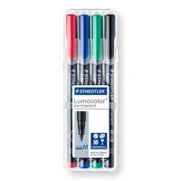 P-317-WP4 | STAEDTLER Lumocolor permanent universal pen...