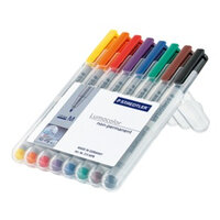 P-315-WP8 | STAEDTLER Lumocolor 315 - Silber - Polypropylen (PP) - Schwarz - Blau - Braun - Grün - Orange - Violett - Rot - Gelb - 1 mm - 8 Stück(e) | 315-WP8 | Büroartikel
