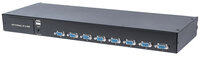 P-507776 | Intellinet Modularer 8-Port KVM-Switch mit VGA-Schnittstelle - Zur Verwendung mit Rackmount LCD-Konsolen 508032 oder 507981 - Schwarz | 507776 | Server & Storage