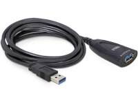 P-83089 | Delock USB 3.0 5m - 5 m - USB 3.2 Gen 1 (3.1 Gen 1) - Männlich/Weiblich - Schwarz | Herst. Nr. 83089 | Kabel / Adapter | EAN: 4043619830893 |Gratisversand | Versandkostenfrei in Österrreich