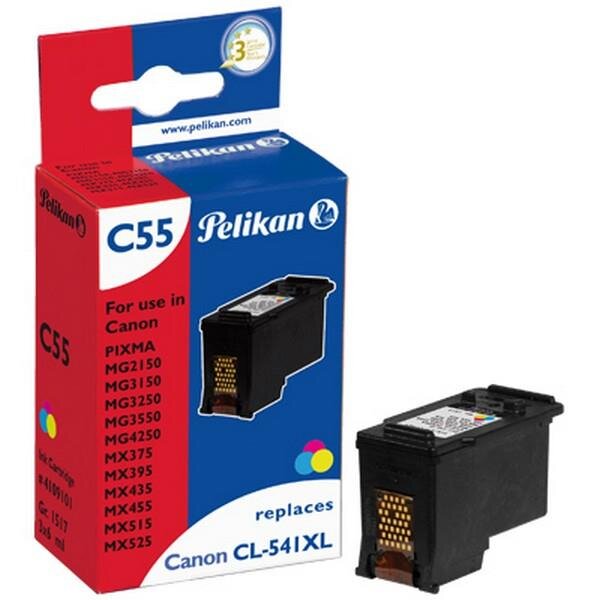 Pelikan Tintenpatrone (entspricht: Canon CL-541XL ) - Farbe (Cyan, Magenta, Gelb)