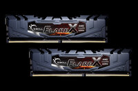 G.Skill Flare X (for AMD) F4-3200C16D-16GFX - 16 GB - 2 x 8 GB - DDR4 - 3200 MHz - 288-pin DIMM
