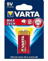 Varta Max Tech 9V - Einwegbatterie - 9V - Alkali - 9 V - 1 Stück(e) - 580 mAh