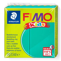 Staedtler FIMO 8030. Typ: Modellierton, Produktfarbe: Grün, Empfohlene Altersgruppe: Kinder. Gewicht: 42 g. Menge pro Packung: 1 Stück(e)