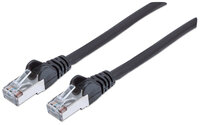 Intellinet Premium Netzwerkkabel - Cat6 - S/FTP - 100% Kupfer - Cat6-zertifiziert - LS0H - RJ45-Stecker/RJ45-Stecker - 20,0 m - schwarz - 20 m - Cat6 - S/FTP (S-STP) - RJ-45 - RJ-45 - Schwarz