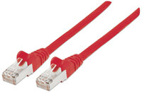 Intellinet Premium Netzwerkkabel - Cat6 - S/FTP - 100% Kupfer - Cat6-zertifiziert - LS0H - RJ45-Stecker/RJ45-Stecker - 20,0 m - rot - 20 m - Cat6 - S/FTP (S-STP) - RJ-45 - RJ-45 - Rot