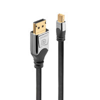 Lindy 36312 2m DisplayPort Mini DisplayPort Grau DisplayPort-Kabel