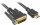 Sharkoon 4044951009060 - 3 m - HDMI - DVI-D - Gold - Schwarz - Männlich/Männlich