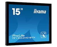 Iiyama ProLite TF1534MC-B7X - 38,1 cm (15 Zoll) - 1024 x 768 Pixel - XGA - LED - 8 ms - Schwarz