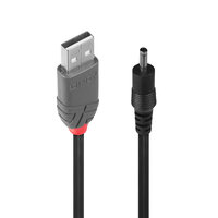 Lindy USB-Ladekabel - 4-poliger USB-Anschluss Typ A (nur Strom) (M) - Gleichstrombuchse 3,5 mm (ID: 1,35 mm) (M)