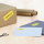 HERMA Farbige Etiketten A4 25.4x10 mm gelb Papier matt 3780 St. - Gelb - Selbstklebendes Druckeretikett - A4 - Papier - Laser/Inkjet - Entfernbar