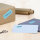 HERMA Farbige Etiketten A4 45.7x21.2 mm blau Papier matt 960 St. - Blau - Selbstklebendes Druckeretikett - A4 - Papier - Laser/Inkjet - Entfernbar