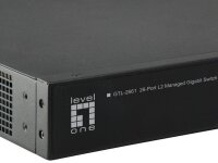 P-GTL-2661 | LevelOne GTL-2661 - Switch - 24 x 10/100/1000+ 2 10 Gigabit SFP+ - Switch - Glasfaser (LWL) | Herst. Nr. GTL-2661 | Netzwerkgeräte | EAN: 4015867203057 |Gratisversand | Versandkostenfrei in Österrreich