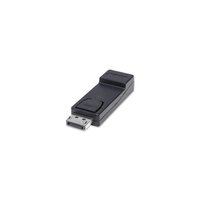 Manhattan Passiver DisplayPort auf HDMI-Adapter - DisplayPort-Stecker / HDMI-Adapterbuchse - 1080p@60Hz - schwarz - DisplayPort - HDMI - Schwarz