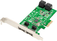 Dawicontrol DC-624E RAID - SATA - PCI Express x2 - 0 - 1...