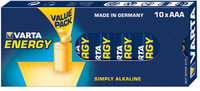 Varta Energy AAA Value Pack - Einwegbatterie - AAA - Alkali - 1,5 V - 10 Stück(e) - Blau - Gelb