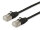 Equip Patchkabel Cat6A F/FTP 2xRJ45 0.50m schwarz Slim - Kabel - Netzwerk