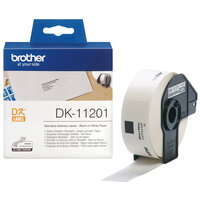 P-DK11201 | Brother Standard-Adressetiketten - Schwarz auf weiss - 400 Stück(e) - DK - Schwarz - Weiß - Direkt Wärme - China | DK11201 | Verbrauchsmaterial