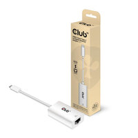 P-CAC-1519 | Club 3D Adapter USB 3.2 Typ C> RJ-45 Gigabit LAN St/Bu - Adapter - Digital/Daten | CAC-1519 | Zubehör