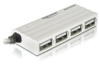 Delock USB 2.0 external 4-port HUB - 480 Mbit/s -...