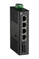 LevelOne IES-0510 - Unmanaged - Fast Ethernet (10/100) -...
