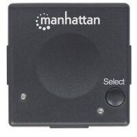 P-207911 | Manhattan 1080p 2-Port HDMI-Switch - Automatisches und manuelles Umschalten - schwarz - HDMI - 1.3b - Kunststoff - Schwarz - 5 m - 480i - 480p - 576i - 576p - 720p - 1080i - 1080p | 207911 | Netzwerkgeräte |