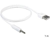 P-83182 | Delock 83182 - Weiß - 1 m - Kabel -...