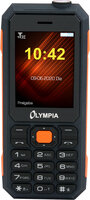 Olympia Active Outdoor - Balken - Dual-SIM - 6,1 cm (2.4 Zoll) - Bluetooth - 1800 mAh - Schwarz - Orange