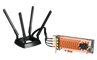 QNAP QWA-AC2600 - Eingebaut - Kabellos - PCI Express - WLAN - Wi-Fi 5 (802.11ac) - 1733 Mbit/s