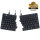 R-Go Split Break Ergonomische Tastatur - AZERTY (BE) - schwarz - kabelgebunden - Mini - Verkabelt - USB - AZERTY - Schwarz