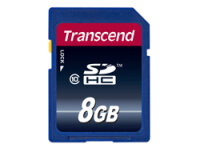 P-TS8GSDHC10 | Transcend TS8GSDHC10 - 8 GB - SDHC -...