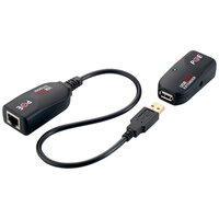 LogiLink UA0207 - Verkabelt - USB - Ethernet - 480 Mbit/s - Schwarz