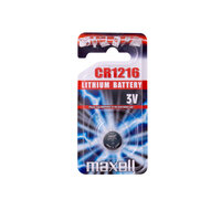Maxell 11238800 - Einwegbatterie - CR1216 - Lithium-Manganese Dioxide (LiMnO2) - 3 V - 1 Stück(e) - 25 mAh