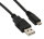 Sharkoon 4044951015498 - 2 m - USB A - Micro-USB B - USB 2.0 - Männlich/Männlich - Schwarz