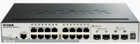 D-Link DGS-1510-20 - Managed - L3 - Gigabit Ethernet (10/100/1000) - Vollduplex - Rack-Einbau