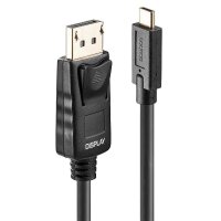 P-43305 | Lindy USB-/DisplayPort-Kabel - USB-C (M) bis...