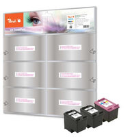 Peach PI300-564 - Tinte auf Pigmentbasis - Schwarz - cyan - magenta - Gelb - HP - Multi pack - No. 301XL - CH563EE - CH564EE - Tintenstrahldrucker