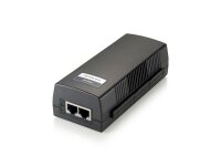 LevelOne Gigabit PoE Injektor - 30W - Gigabit Ethernet - 10,100,1000 Mbit/s - 100 m - Schwarz - PoE - Leistung - FCC Part 15 - CE - RoHS