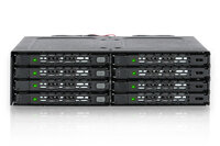 P-MB998IP-B | Icy Dock MB998IP-B - Schwarz - Metall - 5,7 mm - 2 Lüfter - 4 cm - 6 Gbit/s | MB998IP-B | Server & Storage