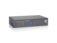 LevelOne 10-Port-Fast Ethernet-PoE-Switch - 1 Port...