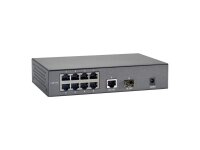 LevelOne 10-Port-Fast Ethernet-PoE-Switch - 1 Port Gigabit - 1 Port Gigabit SFP - 120W - 9 PoE-Ausgängen - Gigabit Ethernet (10/100/1000) - Vollduplex - Power over Ethernet (PoE)