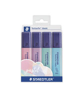 STAEDTLER 364 C - 4 Stück(e) - Hellblau - Minze - Pink - Violett - Polypropylen (PP) - 1 mm - 5 mm - Tinte auf Wasserbasis