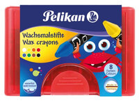 Pelikan 723148 - 8 Stück(e) - Schwarz - Blau - Braun - Grün - Orange - Rot - Weiß - Gelb - Schwarz - Blau - Braun - Grün - Orange - Rot - Weiß - Gelb - Rund - Spitz - Deutschland