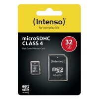 GRATISVERSAND | P-3403480 | Intenso microSD Karte Class 4...