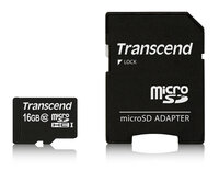 Transcend TS16GUSDHC10 - 16 GB - MicroSDHC - Klasse 10 -...