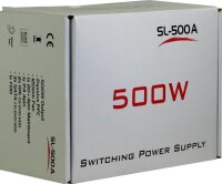 P-88882009 | Inter-Tech SL-500A - 500 W - 230 V - 60 Hz -...
