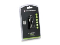 P-CARDEN04B | Conceptronic CARDEN 2-Port 24W USB-KFZ-Ladegerät - Auto - Zigarettenanzünder - 5 V - Schwarz | Herst. Nr. CARDEN04B | Zubehör Mobiltelefone | EAN: 4015867208922 |Gratisversand | Versandkostenfrei in Österrreich