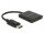 P-87720 | Delock 87720 - DisplayPort - 2x HDMI - 3840 x 2160 Pixel - Schwarz - Kunststoff - 60 Hz | 87720 | Zubehör